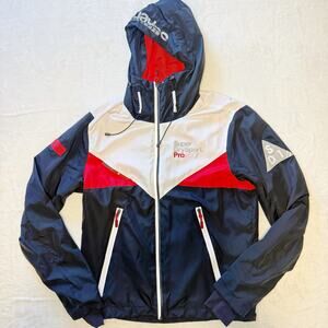 Superdry Sport Project Japan Windbreaker Blue White Red Men's Large